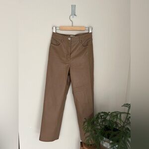 Wilfred The Melina Pant in Saville Vegan Leather ~ size 0